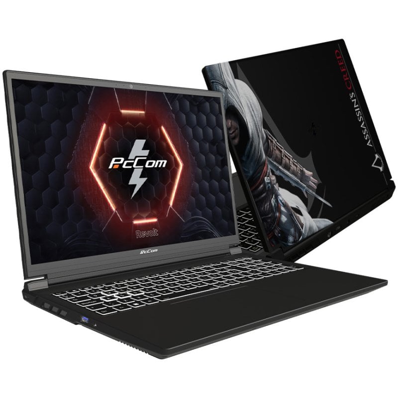 PcCom Revolt 4060 Intel Core i9-14900HX/32GB/1TB SSD/RTX 4060/16"/ Assassins Creed