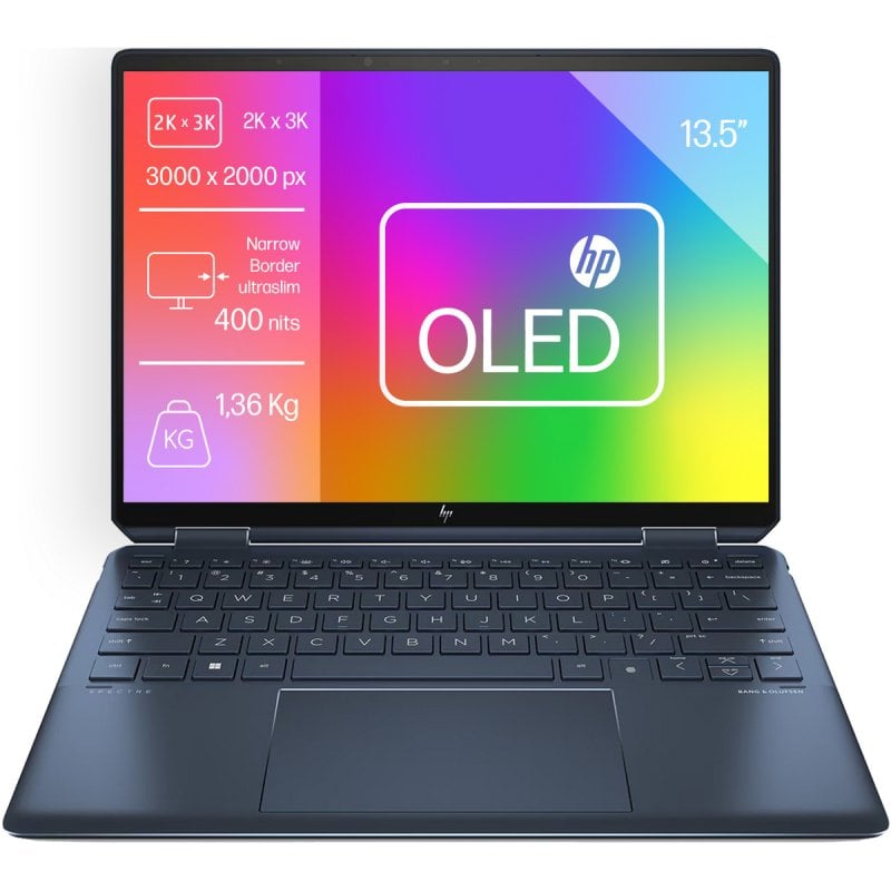 HP Spectre x360 14-ef2003ns Intel Evo Core i7-1355U/16GB/1TB SSD/13,5" Touch