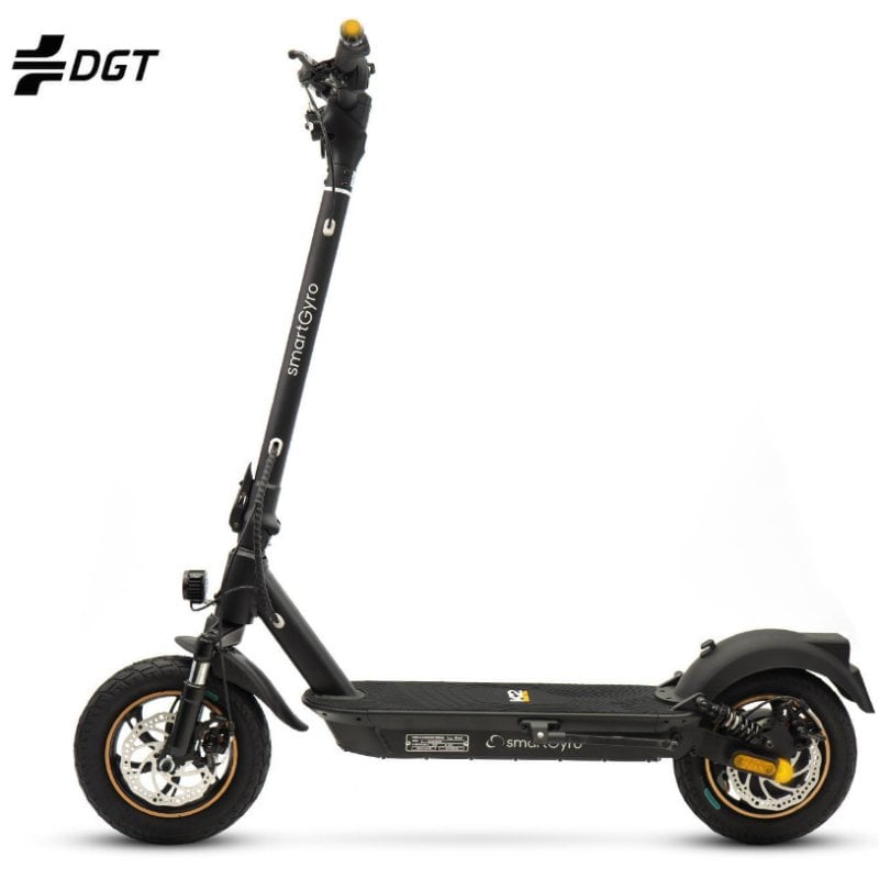 SmartGyro K2 Pro XL Black Trotinete Elétrica Dobrável 1000W e Autonomia de 60Km Preta