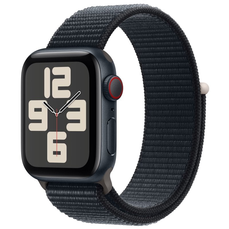 Apple Watch SE GPS + Cellular 40mm Alumínio Meia-Noite com Braceletes Loop Meia-Noite