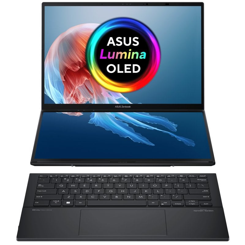 ASUS Zenbook DUO UX8406MA-PZ244W Intel Core Ultra 9 185H/32GB/1TB SSD/14" Tátil