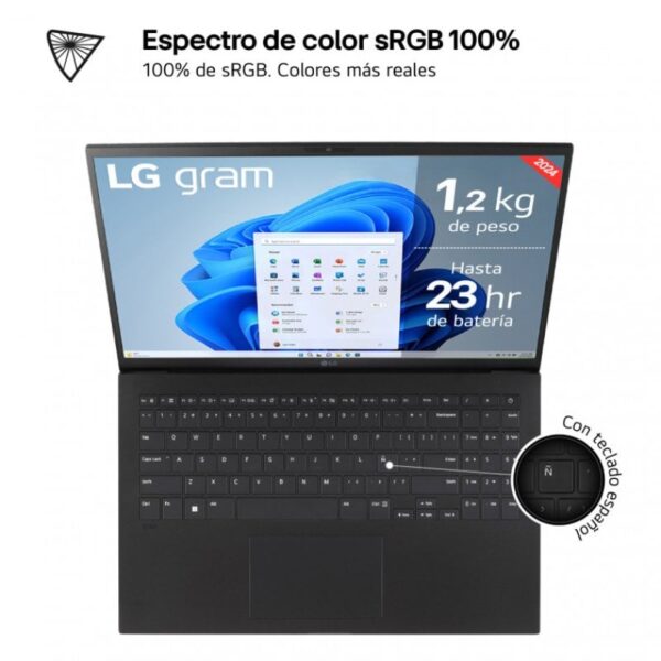 LG Gram 15Z90S-G.AD78B Intel Evo Core Ultra 7 155H/32GB/1TB SSD/15.6"