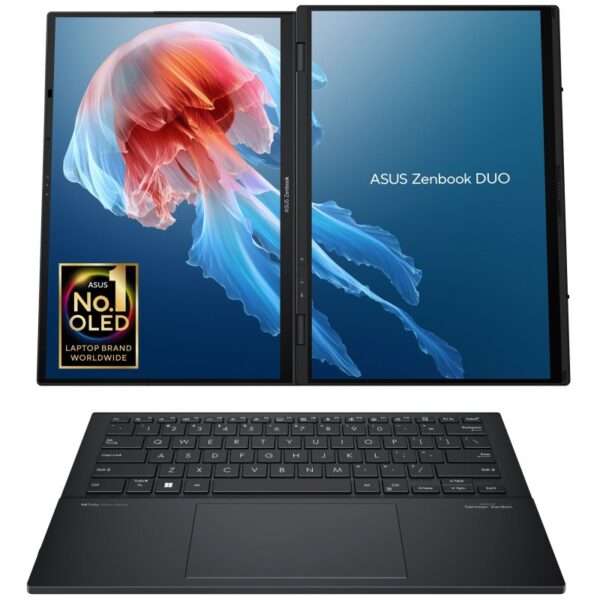 ASUS Zenbook DUO UX8406MA-PZ244W Intel Core Ultra 9 185H/32GB/1TB SSD/14" Tátil