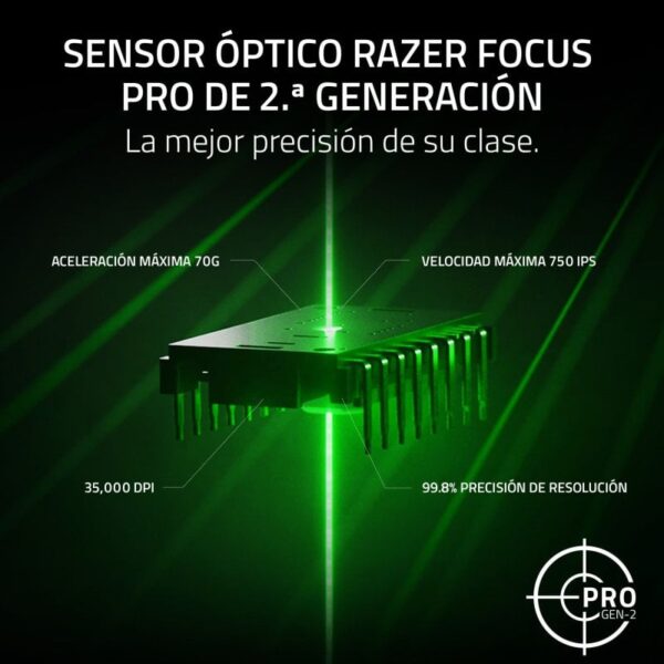 Razer Viper V3 Pro Rato Gaming Sem Fios 35000 DPI Branco