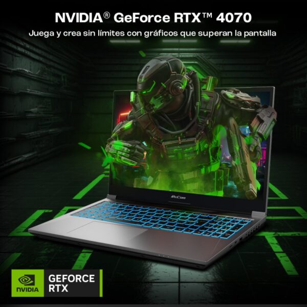 PcCom Revolt 4070 Intel Core i7-13700HX/16GB/1TB SSD/RTX 4070/15.6"
