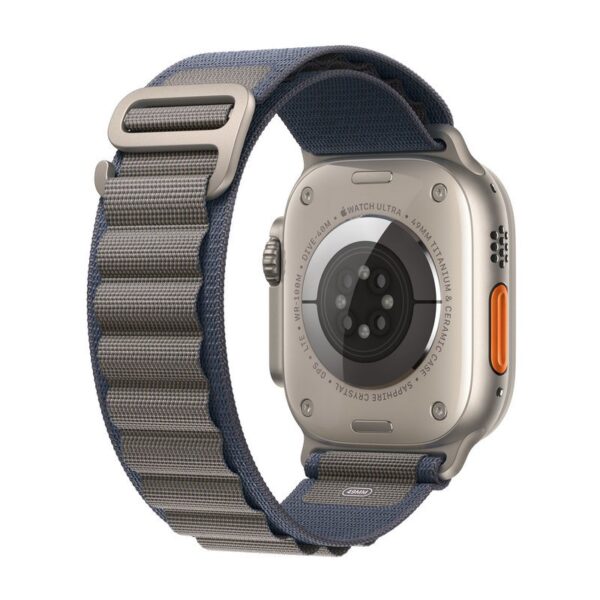 Apple Watch Ultra 2 GPS + Celular 49mm Caixa Titânio com Correia Loop Alpine Azul Grande