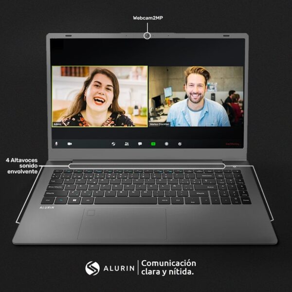 Alurin Zenith Intel Core i5-1235U/16GB/1TB SSD/15,6"