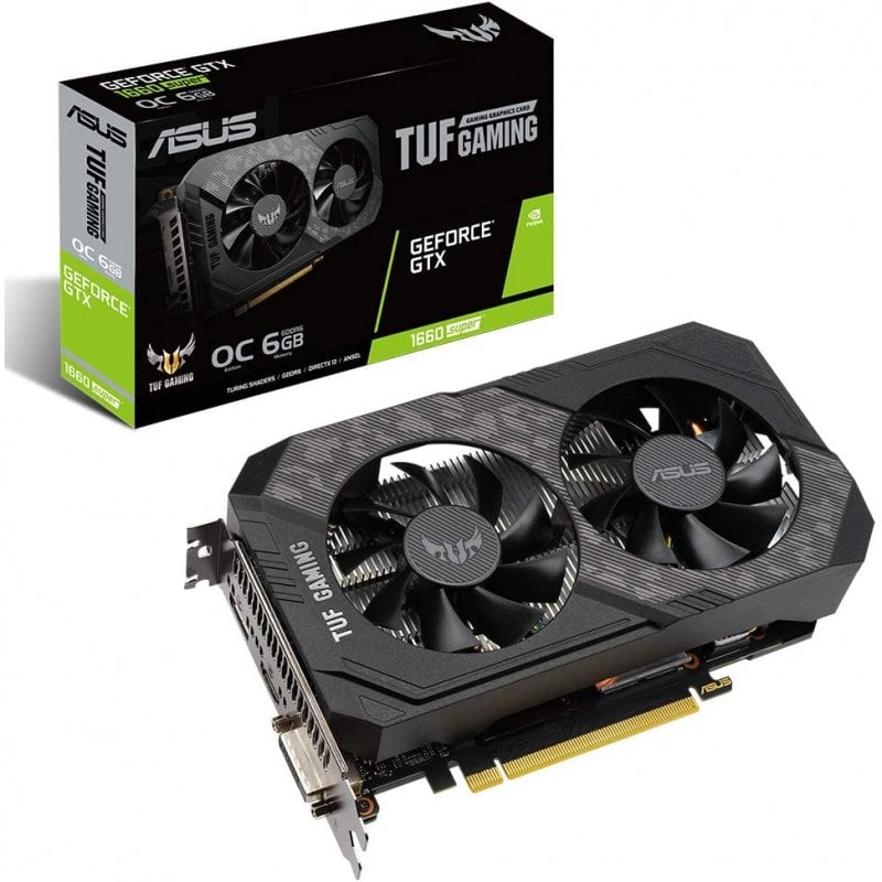 Asus TUF Gaming GeForce GTX 1660 SUPER OC Edition 6GB GDDR6
