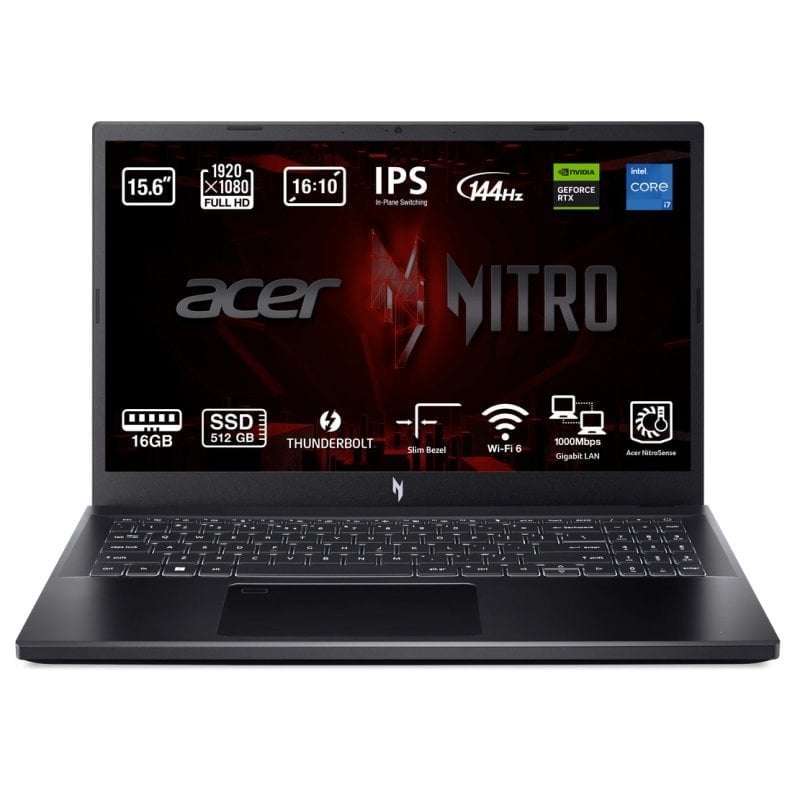 Acer Nitro V 15 ANV15-51-74ET Intel Core i7-13620H/16GB/512GB SSD/RTX 4050/15.6" (IT)