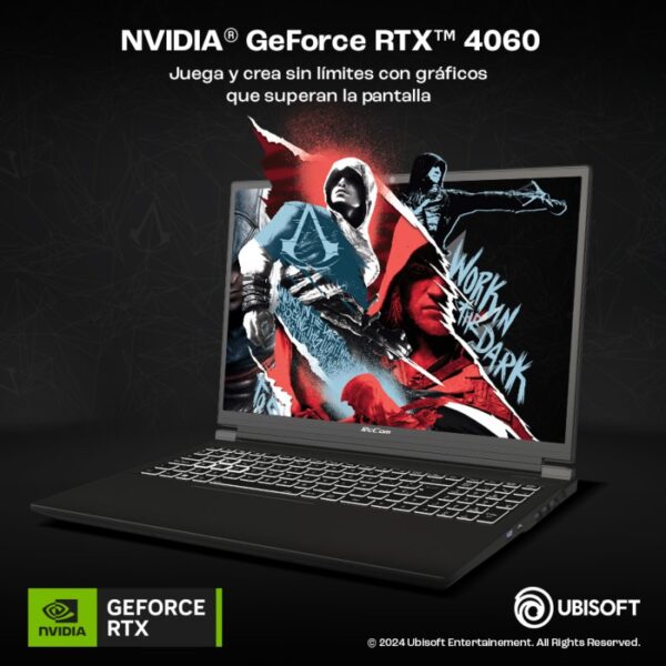 PcCom Revolt 4060 Intel Core i9-14900HX/32GB/1TB SSD/RTX 4060/16" + Windows 11 Home/ Legacy