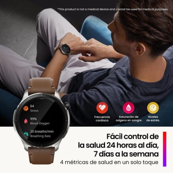 Amazfit GTR 4 Smartwatch Preto