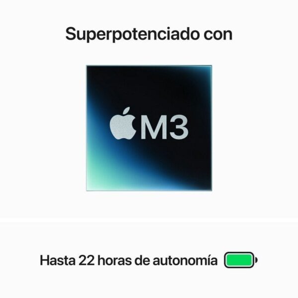 Apple Macbook Pro Apple M3 8 Núcleos/16GB/512GB SSD/GPU 10 Núcleos/14" Prateado