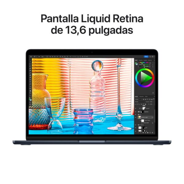 Apple Macbook Air Apple M2/8GB/512GB SSD/GPU Deca Core/13.6" Meia-Noite