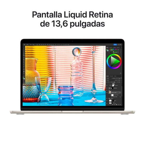 Apple Macbook Air Apple M2/8GB/256GB SSD/GPU Octa Core/13.6" Luz das Estrelas